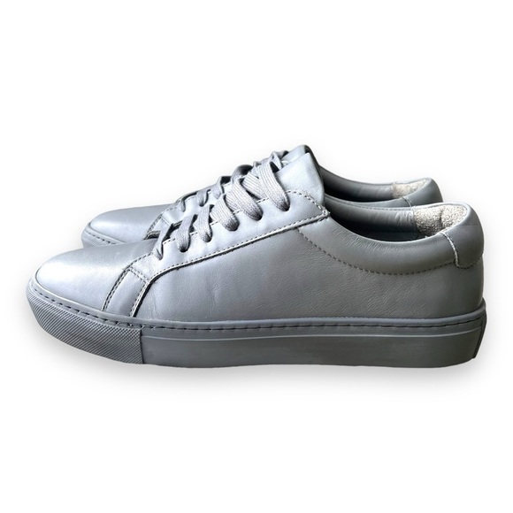 Italic Women’s Grey Cadence Lace up Lowtop Leather Sneakers size 9 - Picture 2 of 12